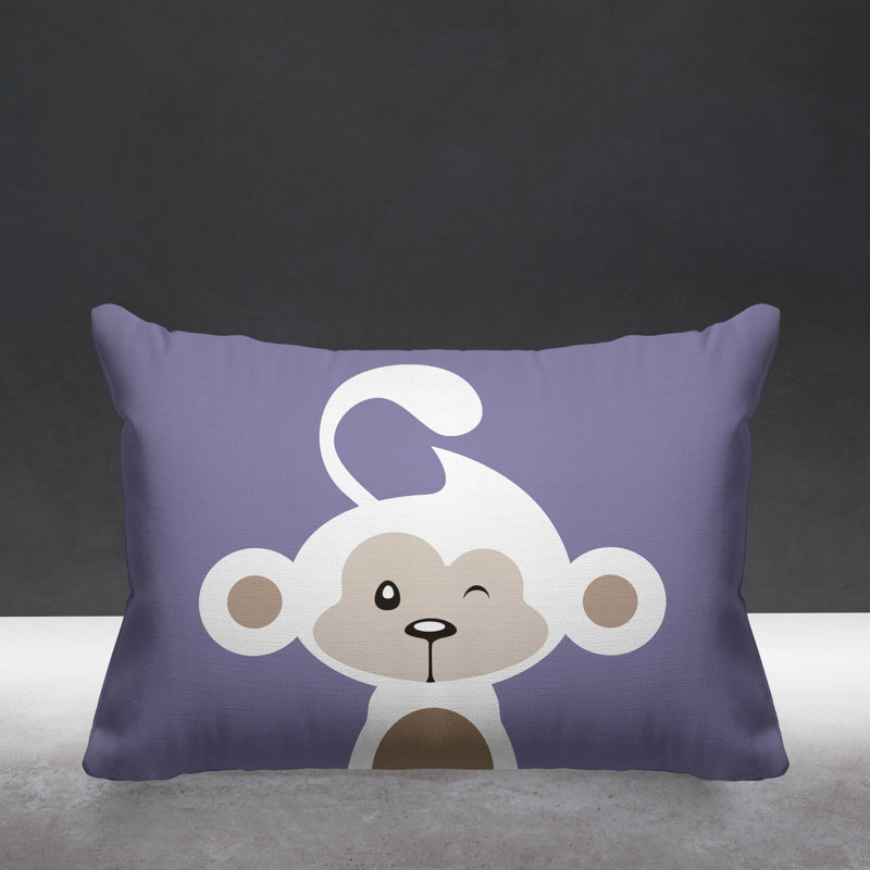 Coussin intérieur Ollie, Iris, 14 po x 20 po, Rectangle