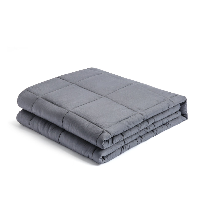 Lauren Taylor Weighted Throw Blanket, Gray
