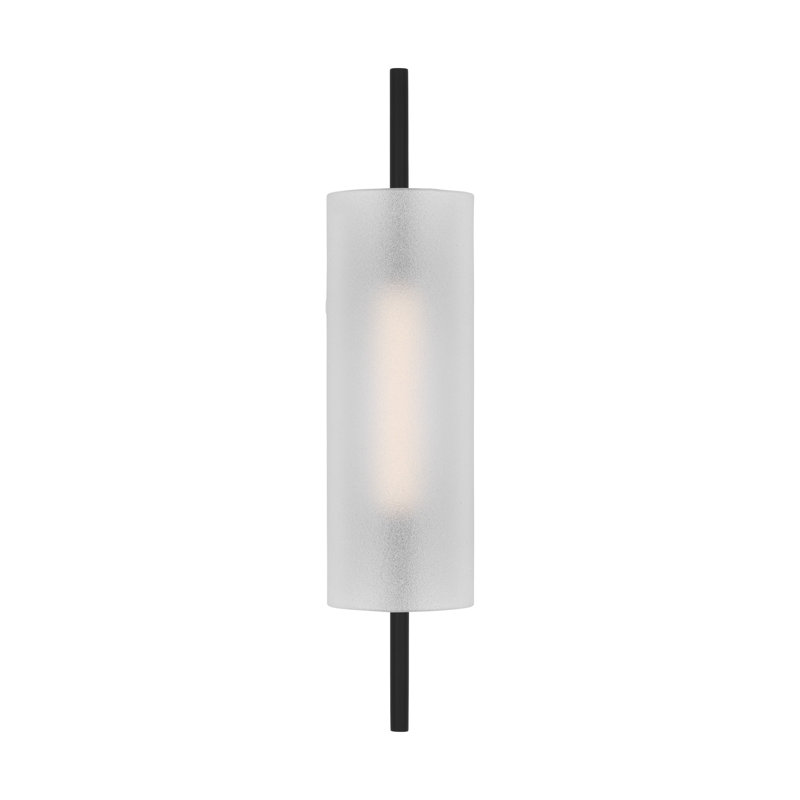 Trace 1 - Light LED Armed Sconce, Nightshade Black