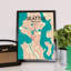 Seattle City Map - No Frame Print-1240747760