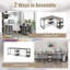 Assetou L-Shaped Metal Base Computer Desk-293210075