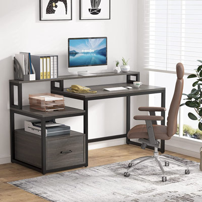 17 Stories Gisborne 60.3'' Desk & Reviews | Wayfair