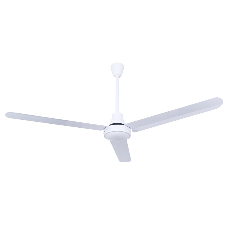 Ventilateur industriel DC résistant aux intempéries, Blanc, 60"