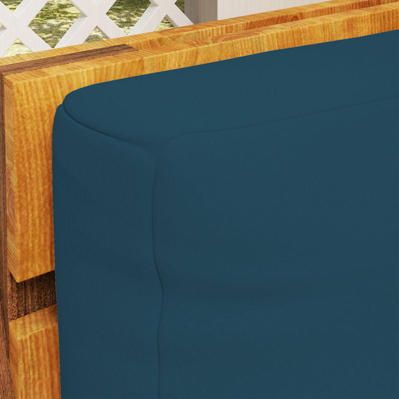 Garden Seat / Back Cushion, Navy Blue