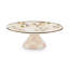 Wildflowers Pink Large Pedestal Platter