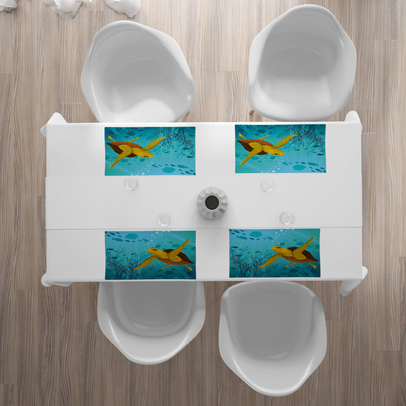 Polyester Animals/Nature Rectangle Placemat
