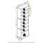 Jaya 137.41cm H Storage Rack