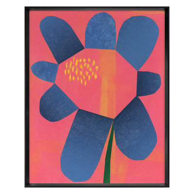 Flower Collage 2 par Renee Stramel - Photographie d'un seul cadre