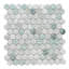 Eterna 1" x 1" Straight Edge Glass Mosaic Wall And Floor Tile-108486542