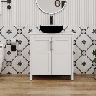 30" Free-Standing Modern Single Bathroom Vanity With Sink