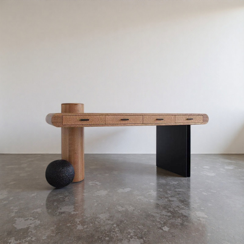 Console Modern Minimalist, H 35,43 po x l 55,12 po x P 13,78 po