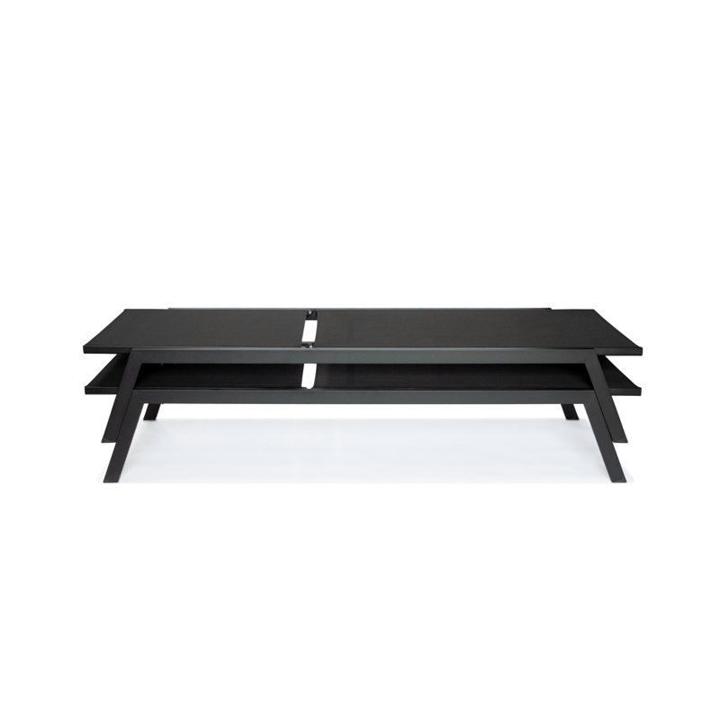 Avion Sling Chaise Lounge (SET OF 2), Matte Black