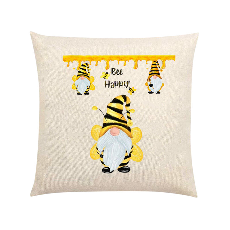 Housse de coussin carrée Honeybees