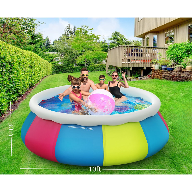 Piscine gonflable en PVC EVA JOY 2,5 pi x 10 pi