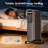 Electactic 1500w Oil Filled Radiator Heater - 3 Heating Modes, Adjustable Thermostat, Quiet-122272376
