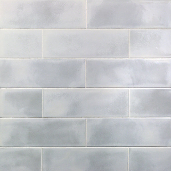 Turbine Industrial Glass Gray 4x12 Ceramic Wall Tile
