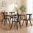 Maybelin Modern Solid Wood Dining Chair -50583880