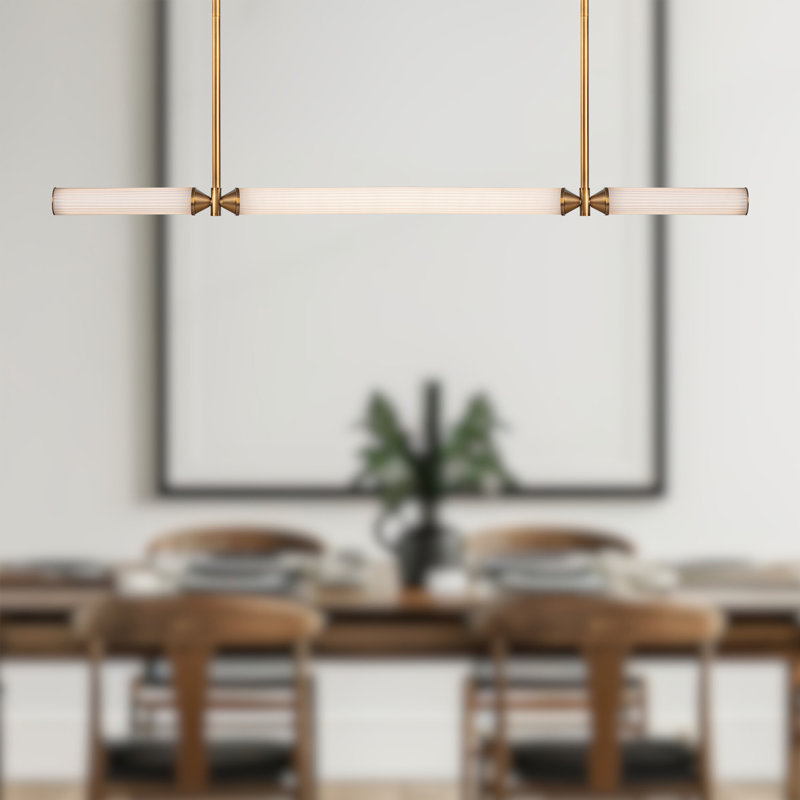 Edwin 3 - Light Pendant, Vintage Brass