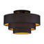 Très grand luminaire semi-encastré 4 lumières Holleneck
