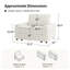Fauteuil d'appoint surdimensionné 52 po Grandon-519651163