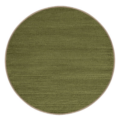 Tapis brun uni lavable à la machine