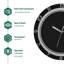 Horloge murale 12 po