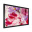 Fleurs abstraites rouges et mauves - peinture sur toile-67406989-67406991