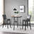 Round Metal Base Dining Table