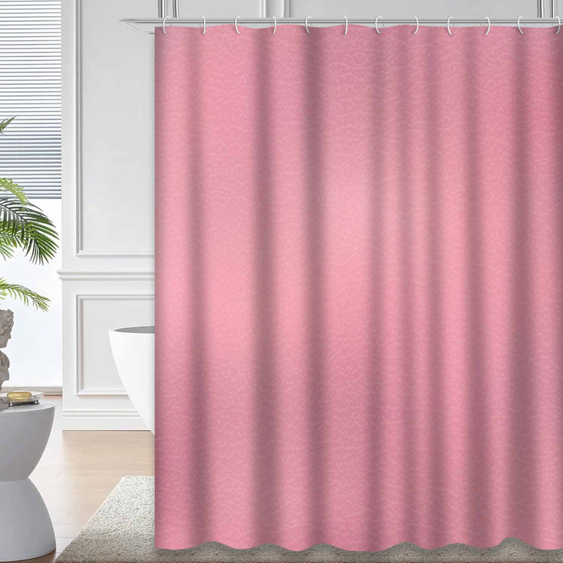 Rideau de douche Rose, L 72 po x l 78 po