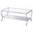 Seroff Chrome 2-piece Coffee Table Set