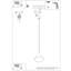 Pendant lamp NOX 25 white-74680402-74680405