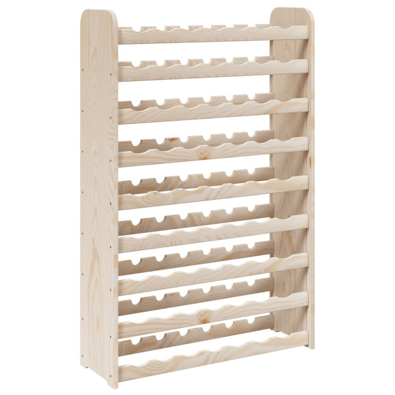  Wine Rack 28.5X9.8X43.9" Solid Wood Pine