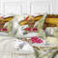 Crâne de Sombrero avec fleurs - coussin décoratif imprimé floral-29882122-89810754