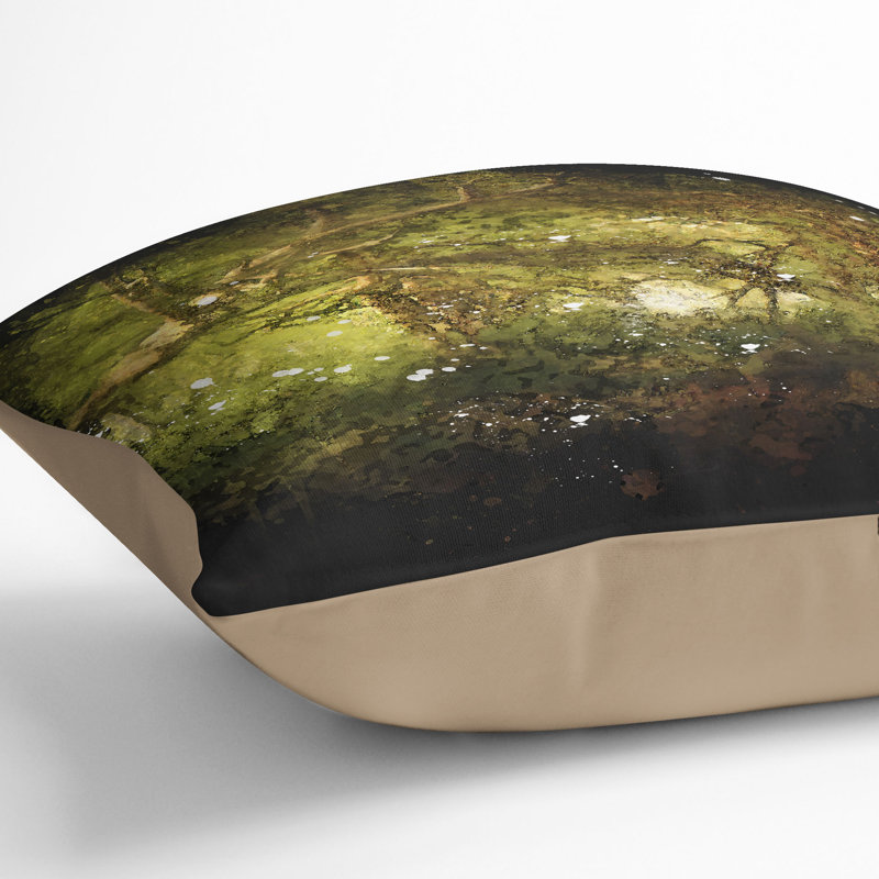 Square Throw Cushion, 55cm H x 55cm W x 20cm D, Stone