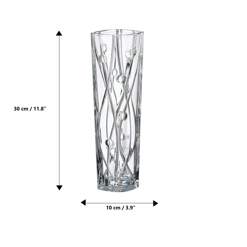 House of Hampton® Labyrinth Vase, 11.8" H x 3.9" W