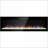 Electric Fireplace 60 Inch Wall-Mounted/Recessed with Remote, Multi-Color Flame | Tempered Glass+Sheet Metal+Plastic | Vent Free