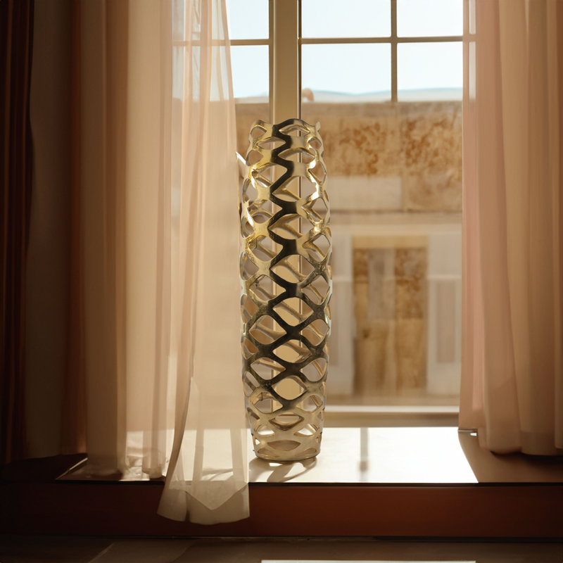 Vase de plancher Onda, H 31 po x l 9 po x P 9 po