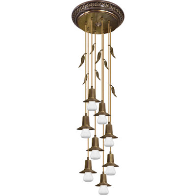 Fortin 8 - Light Candle Integrated LED Chandelier