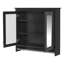 Armoire à pharmacie murale 30 po 3-en-1 avec 2 tablettes réglables, portes à fermeture douce et barre à serviettes-129221528