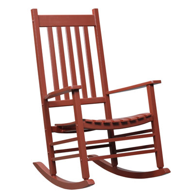 Chaise berçante en bois Smooth Comfort