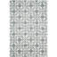 Tapis gris / ivoire crocheté à la main Ez Care-17944899