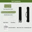 FXSGER 180cm W x 180cm D Polycarbonate Cover Retractable Patio Awning-128944385