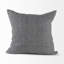 Housse de coussin blanc et noir