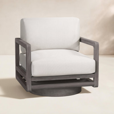 Tanah Sunbrella® Swivel Patio Lounge Chair