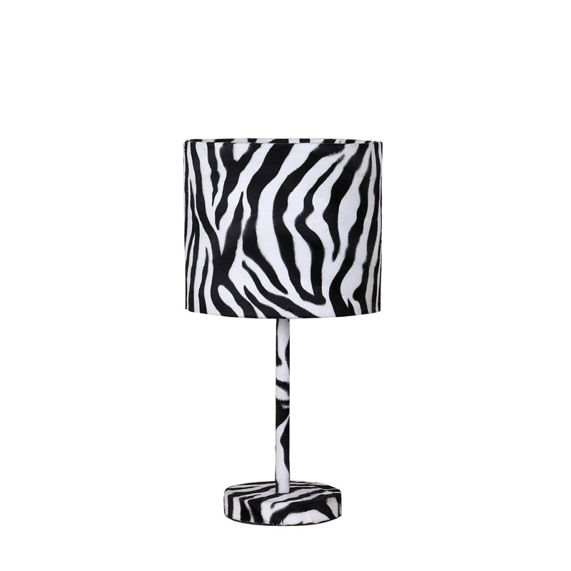 Lampe de table 19,25 "noir / blanc