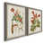 Toile avec cadre gris