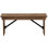 Banc pliable en pin massif de qualité commerciale Dejon 40 po x 12 po par Flash Furniture