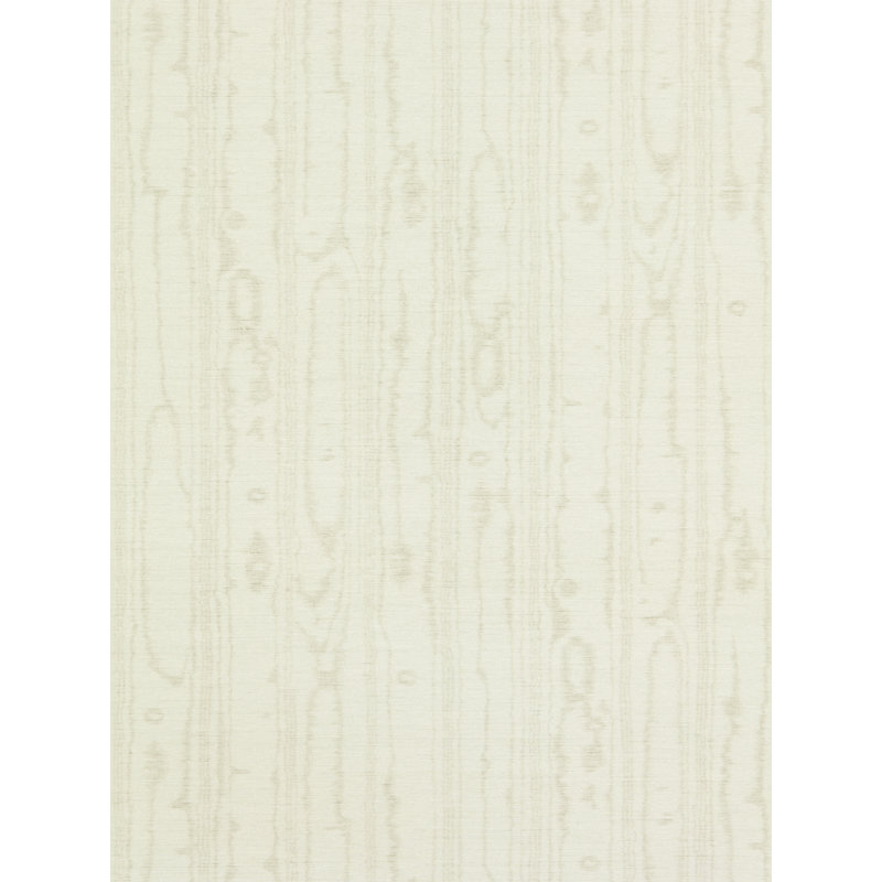 Watered Silk Wallpaper, Platinum Gray