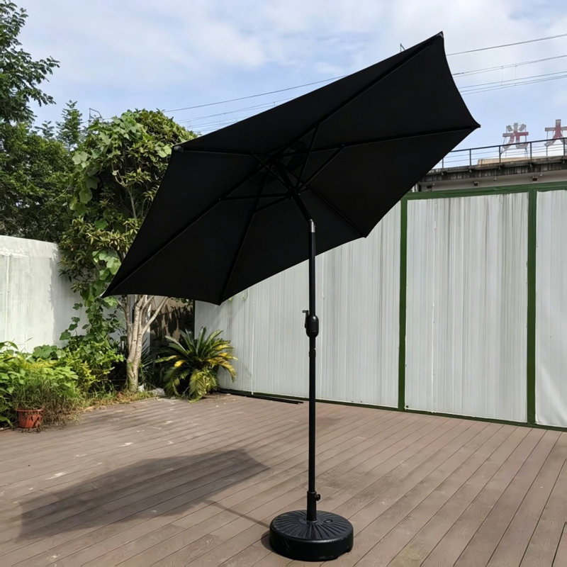  Parasol de marché en noir