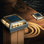 Muskoka Black Solar Powered Integrated LED Fence Post Cap 4 in. x 4 in. with Base Adapter Included